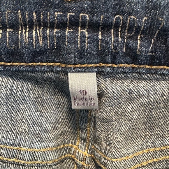 Jennifer Lopez Women’s Denim Mid Rise Boyfriend Jeans | Size 10| - Picture 5 of 8